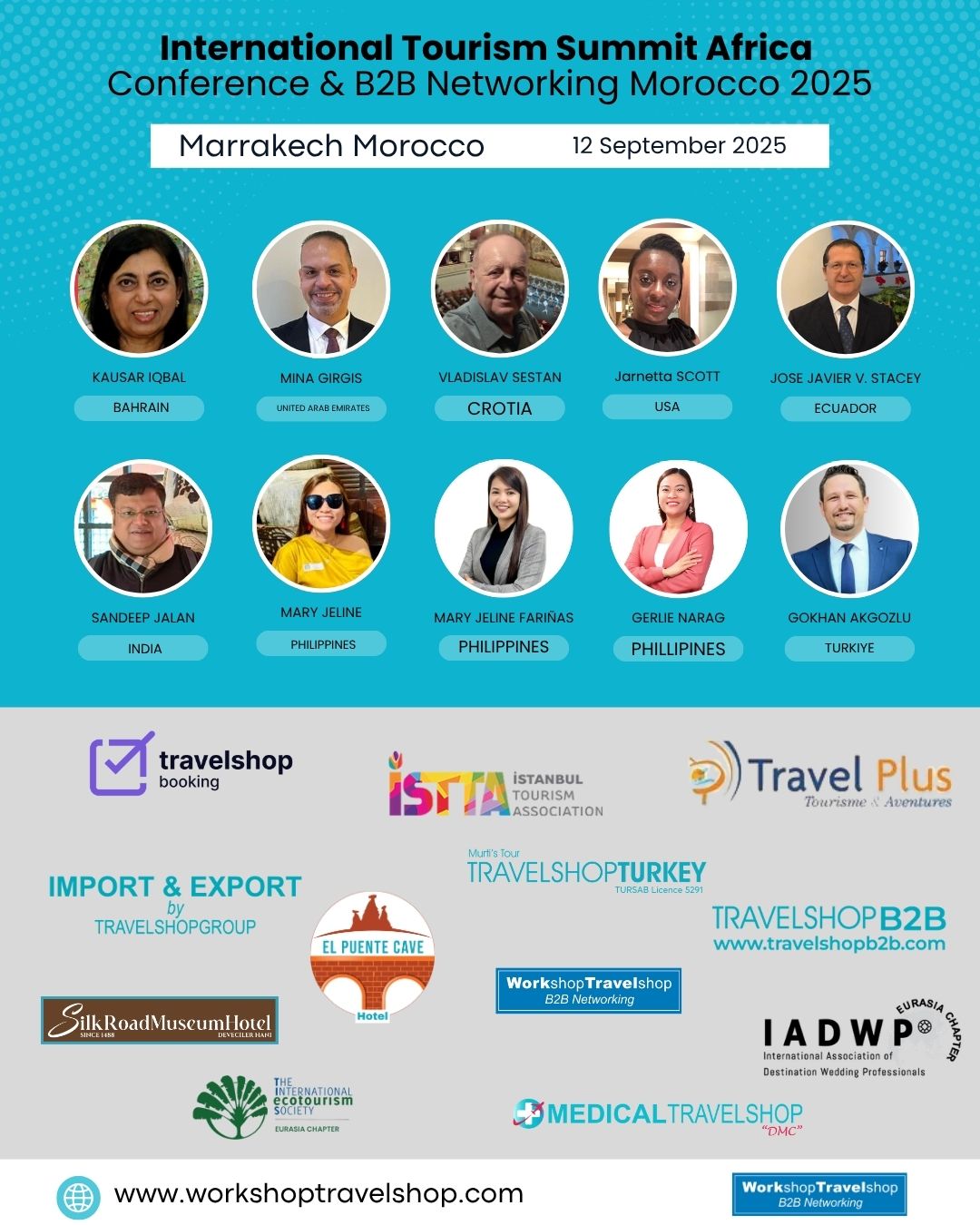 Official Hosted Buyer List – Morocco International Tourism Summit Africa 2025